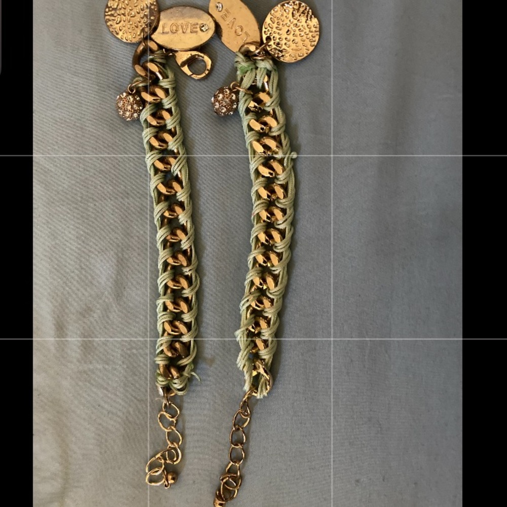 2 Love charm bracelets